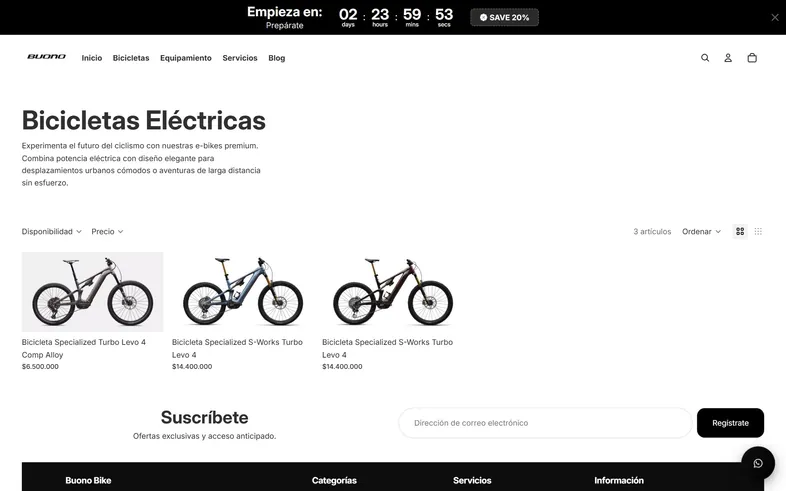 Buonobike — Colección